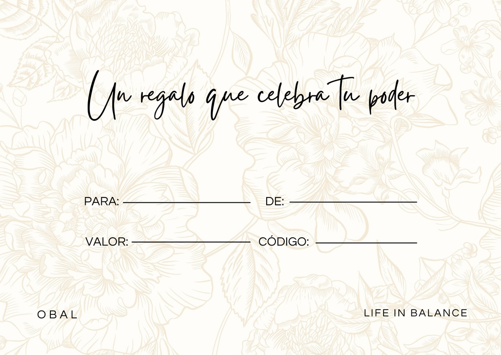 OBAL GIFT CARD
