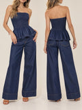 THE DEEP INDIGO TOP