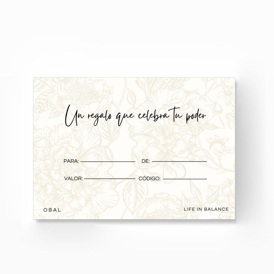 GIFT CARD O B A L